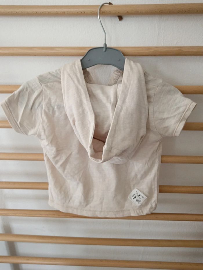 T-shirt a capuche kiabi - photo numéro 3