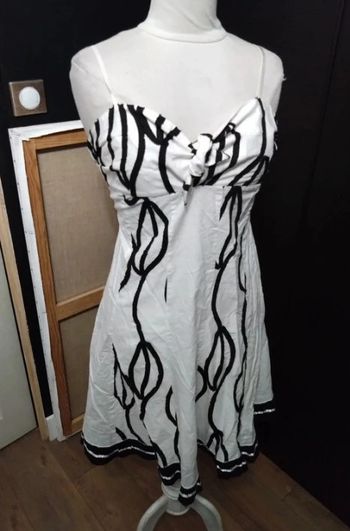 Robe été t 40 Blanche