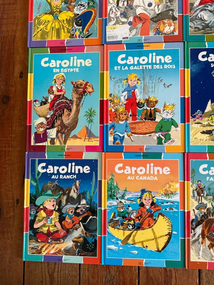 Bon état - Lot de 12 livres bd albums Caroline collection damiers couleurs - photo numéro 3