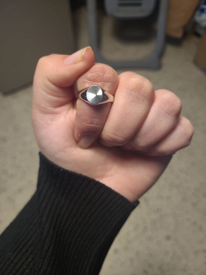 Chevaliere argent - photo numéro 2