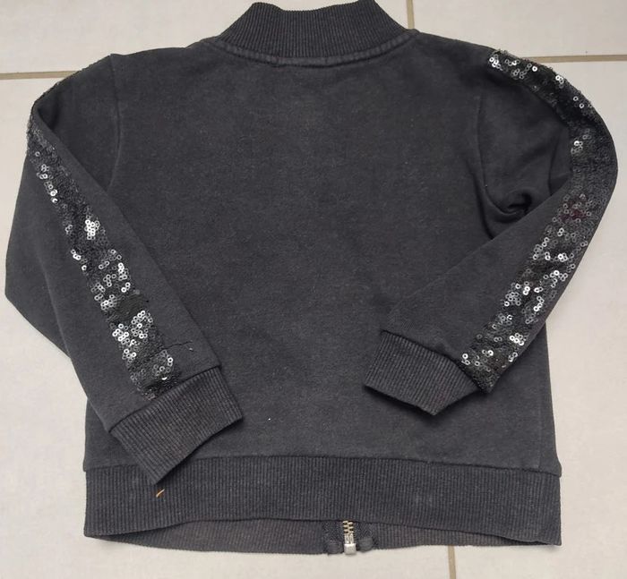 Sweat Zippé Tissaia taille 3ans fille - photo numéro 2