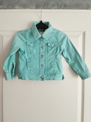 * Veste en jean bleu ciel T4A Orchestra