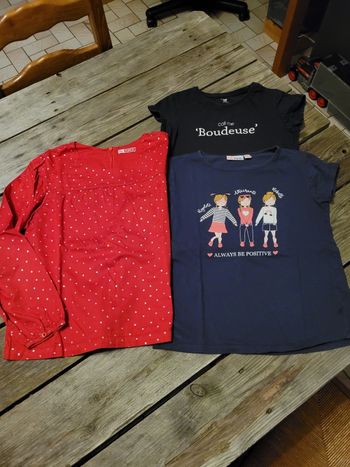 Lot de 3 tee shirt