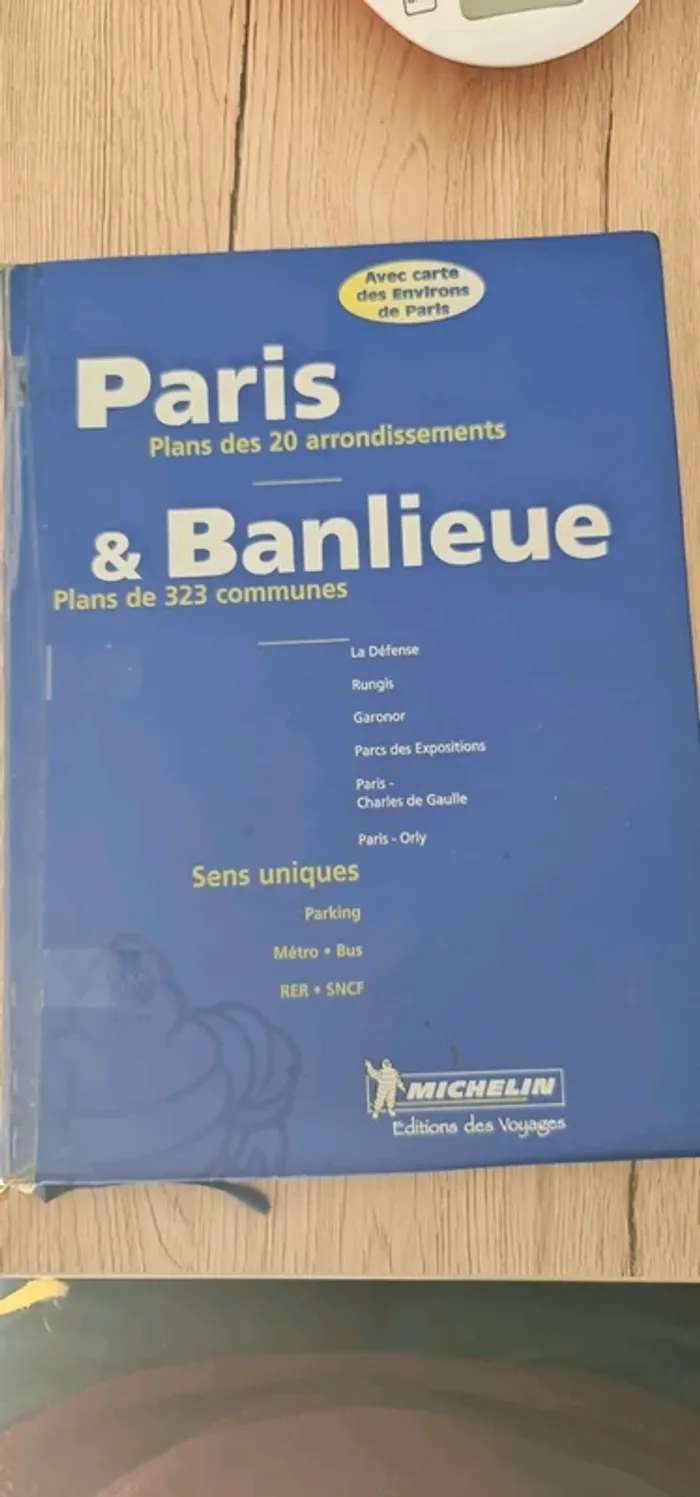 Carte Paris et banlieue