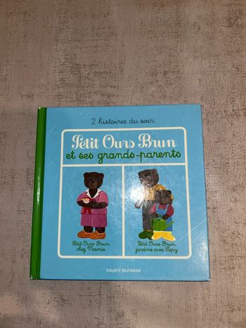 Livre petit ours brun et ses grands parents