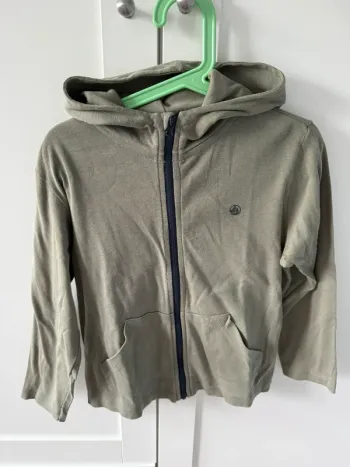 Gilet zippé petit bateau 6 ans