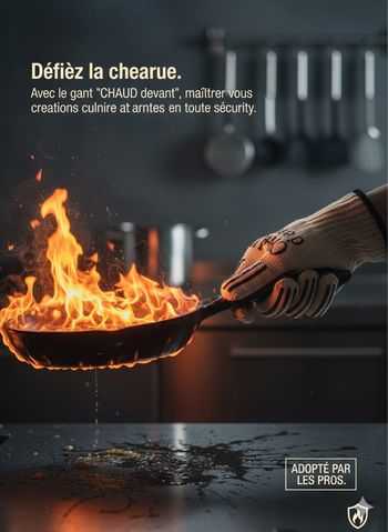 Grand pour plat chaud cuisine