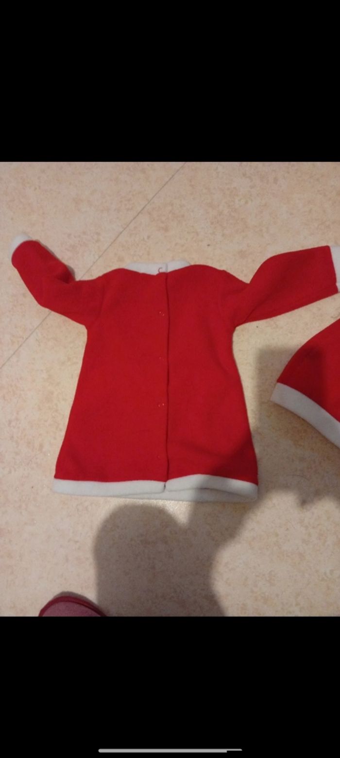 Robe de noël plus bonnet taille 6 mois - photo numéro 5