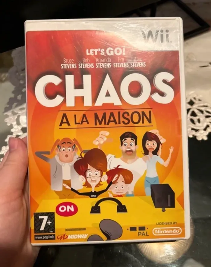 Jeu Wii chaos à la maison
