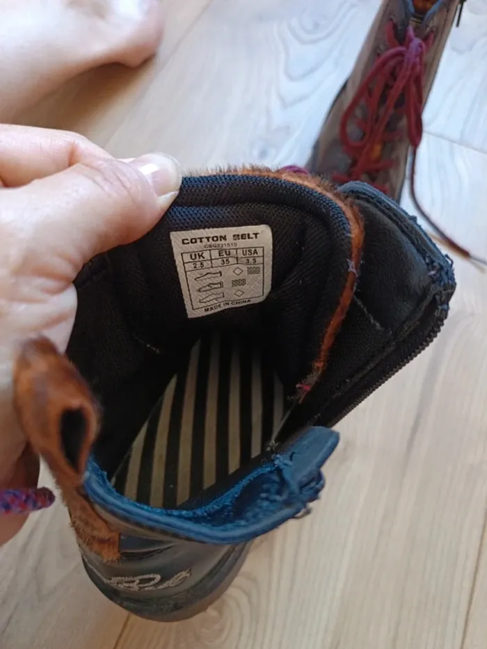 Bottines filles taille 35 - photo numéro 4