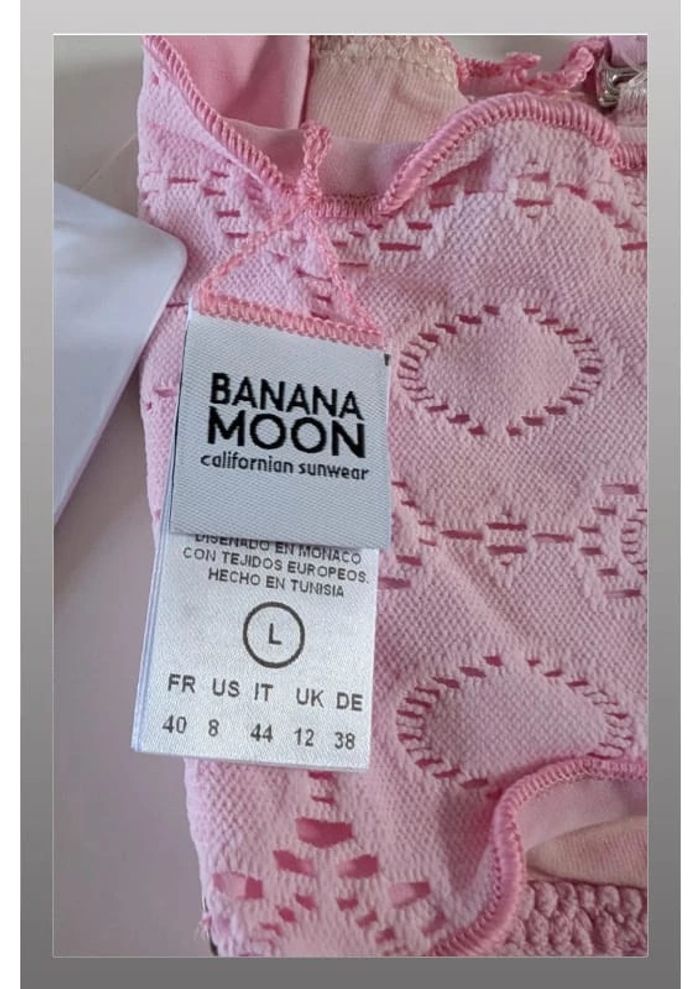 Maillot de bain deux pièces rose Banana Moon Haut Taille 40 Bas Taille 36 - photo numéro 8
