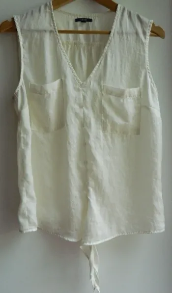 Blouse sans manche T 40 "Kiabi"