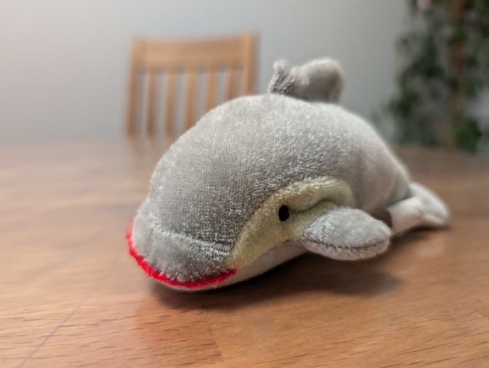 Peluche Dauphin 15 cm - photo numéro 3