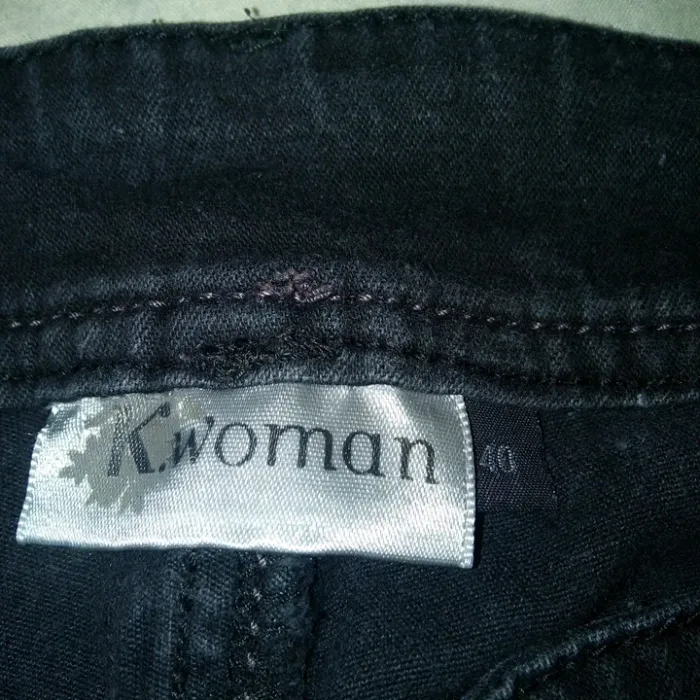 08012021 Jeans noir femme - photo numéro 6
