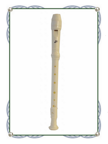 Instrument de musique flûte à bec