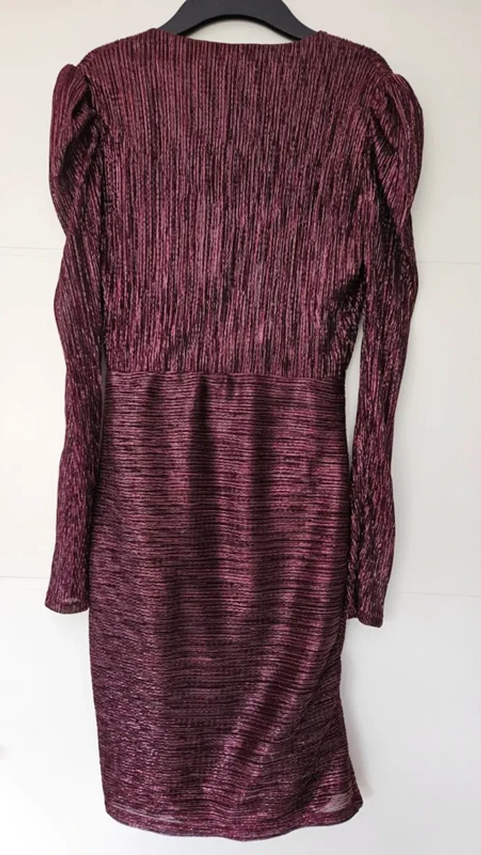 Neuve Robe fils métallisés, taille 36, Morgan - photo numéro 3