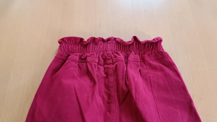 Jupe courte bordeaux - photo numéro 4