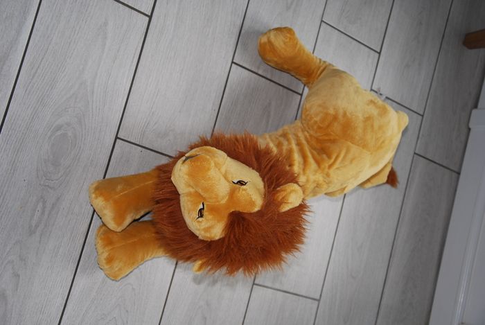 grand lion Peluche Djungelskog 70 cm - photo numéro 3