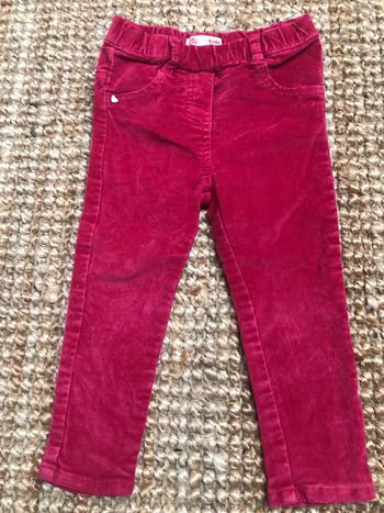 Pantalon velours 18 mois