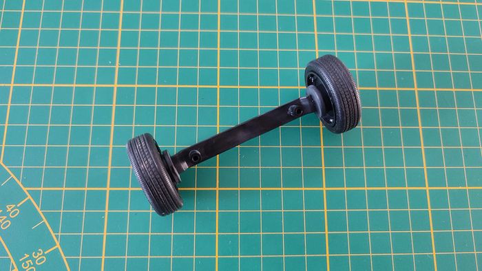 Axe de roue arrière pièce détachée miniature Peugeot 307 CC Solido 1/18 1/18e 1/18eme #B71