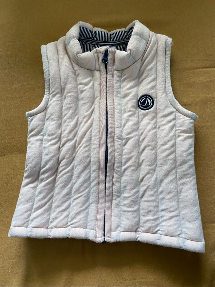 Veste sans manches petit bateau