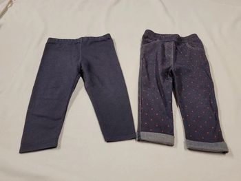 Lot de 2 leggings 18mois