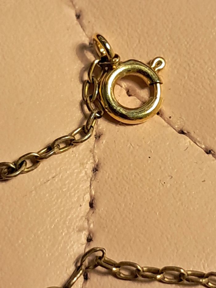 Bracelet filigrané plaqué or et pierres - photo numéro 6