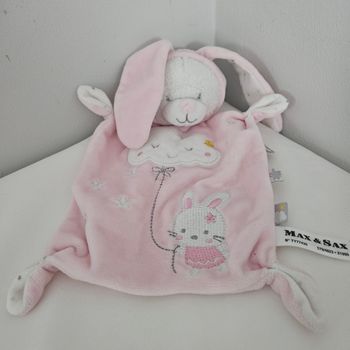 Doudou lapin max & Sax