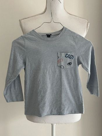 Tee-shirt Manches Longues Kiabi Taille 5 ans