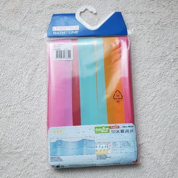 1 rideau de douche en 180 X 200 cm