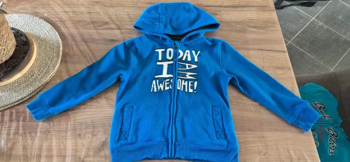 Veste zippé orchestra 6 ans