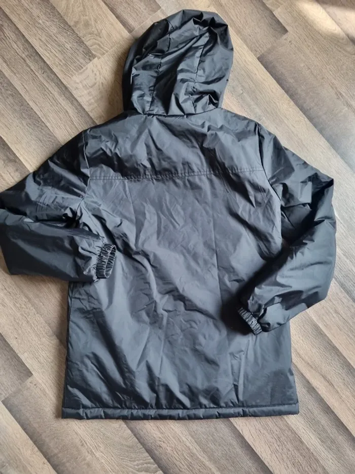 Manteau / Parka mi-longue imperméable fourrée noire. Taille S. Laura Jo. TBE - photo numéro 3