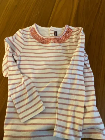 Sweat fille manche longue Sergent Major 8 ans