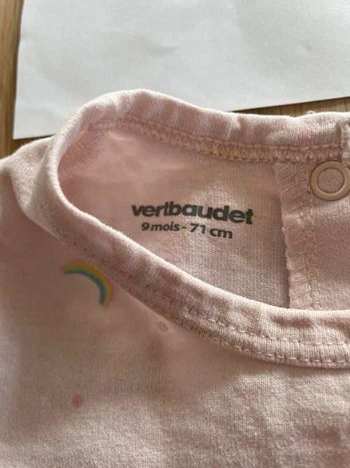Pyjama fille Vertbaudet 9 mois - photo numéro 3