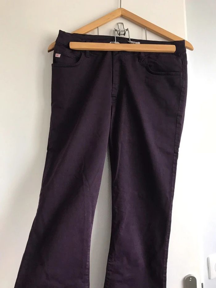 Joli jeans stretch Miss Sixty violet taille 31 état parfait - photo numéro 6