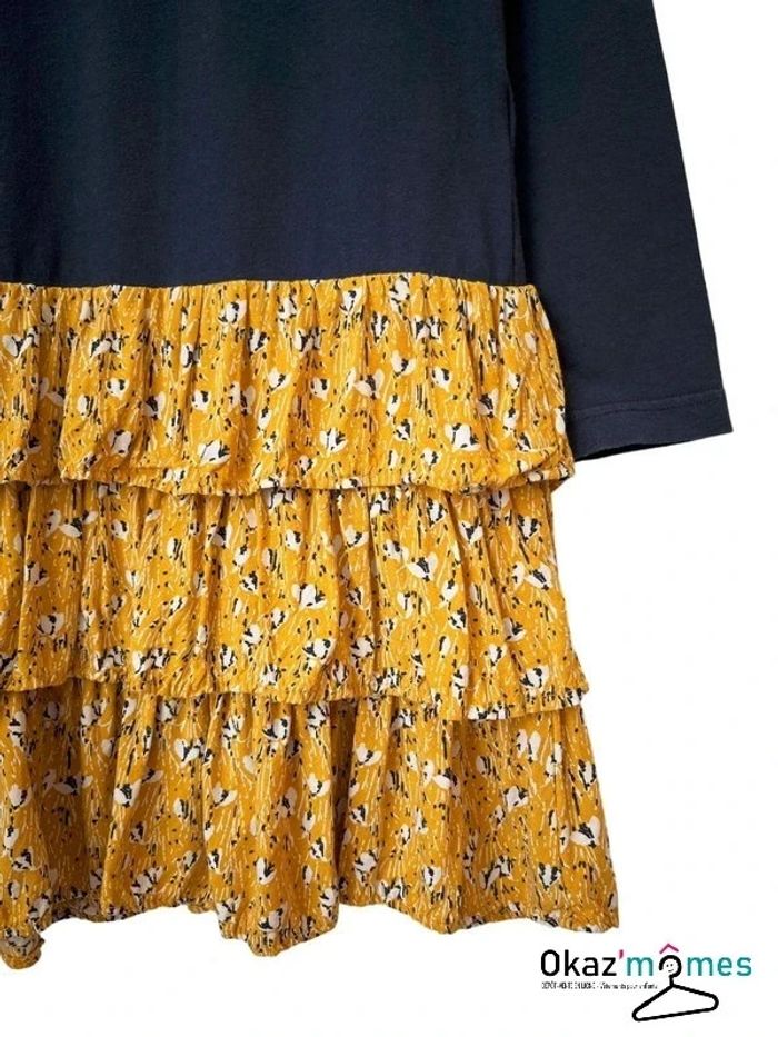 Robe bi-matière “conte de fée” - 3 pommes 7-8 ans (128cm) - photo numéro 4