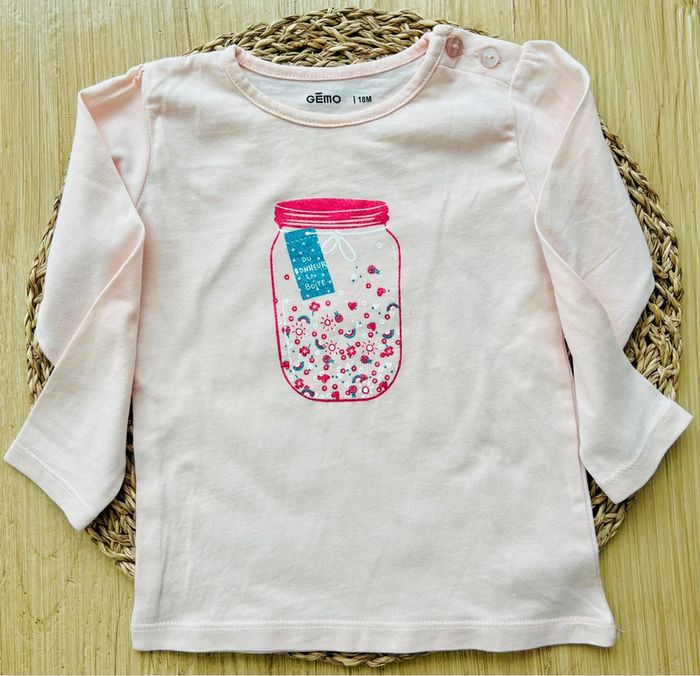 Tee-shirt manches longues Gémo