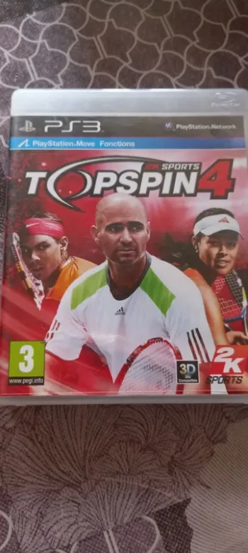 Jeux ps3 Topspin4