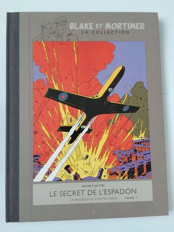 BD - Blake et Mortimer - Le secret de l'espadon tome 1