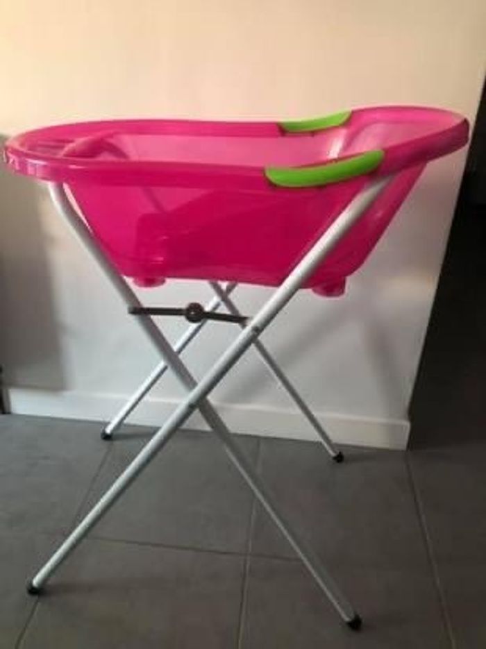 Baignoire de bain avec support - photo numéro 3