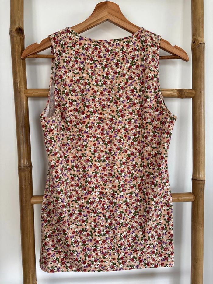 Débardeur à fleurs tezenis taille M - photo numéro 4