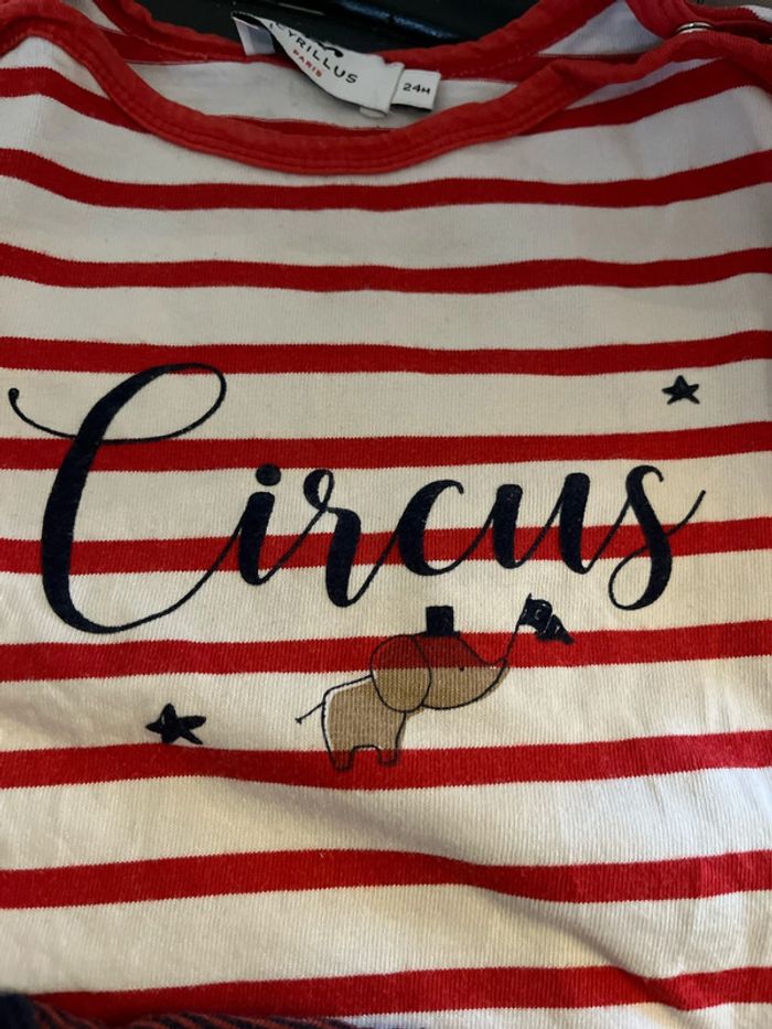 Lot teeshirt Cyrillus 24 mois - photo numéro 6