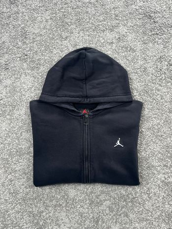 Hoodie Jordan zippé noir