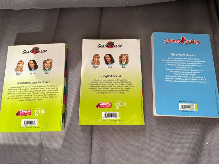 3 livres Grand galop - photo numéro 2
