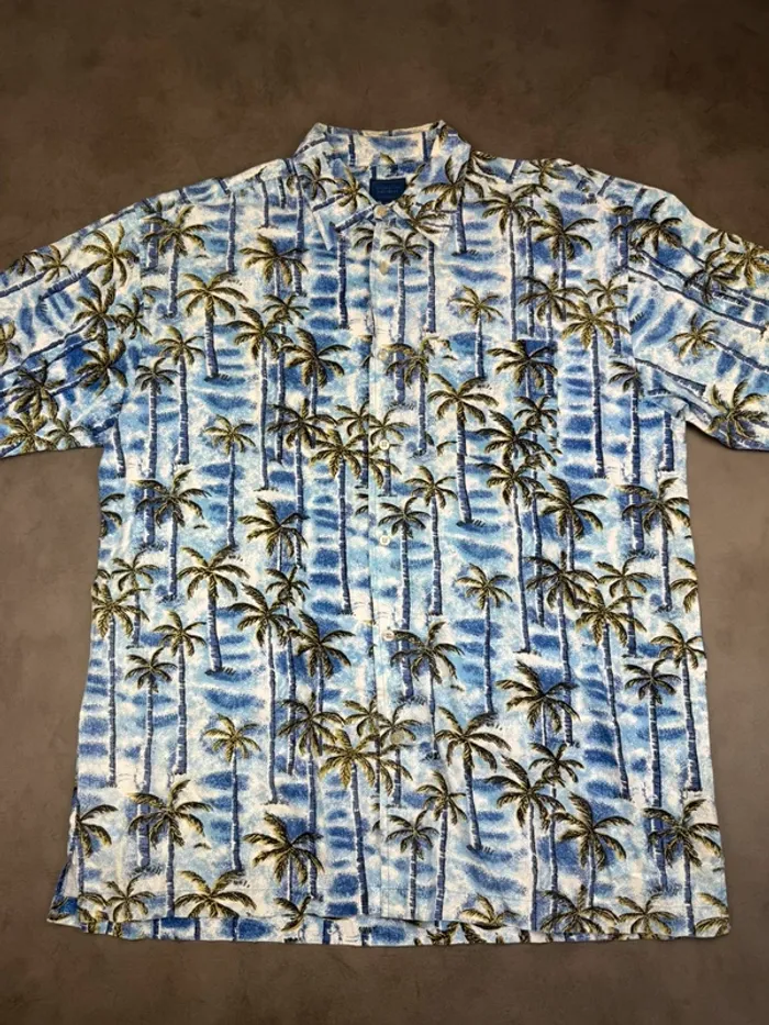 Chemise Tailor and Son Vintage Y2k à motifs Hawaïen Taille L