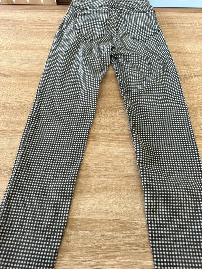Pantalon imprimé vichy Bershka - photo numéro 5