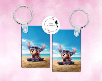 Stitch Plage - Porte-clés