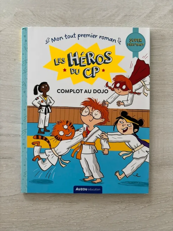Livre Les Héros du CP – Complot au judo – Niveau super débutant, très bon état