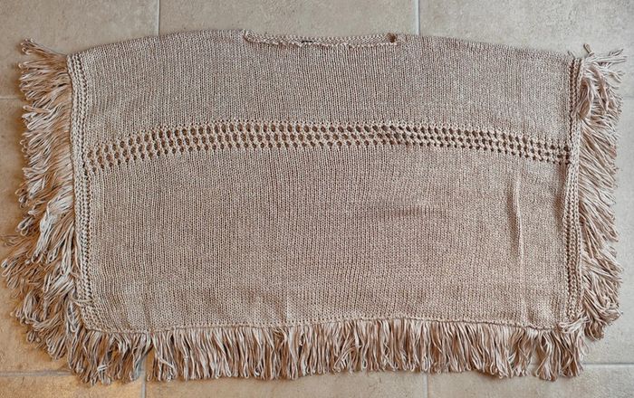 Poncho Kookaï beige doré parfait état