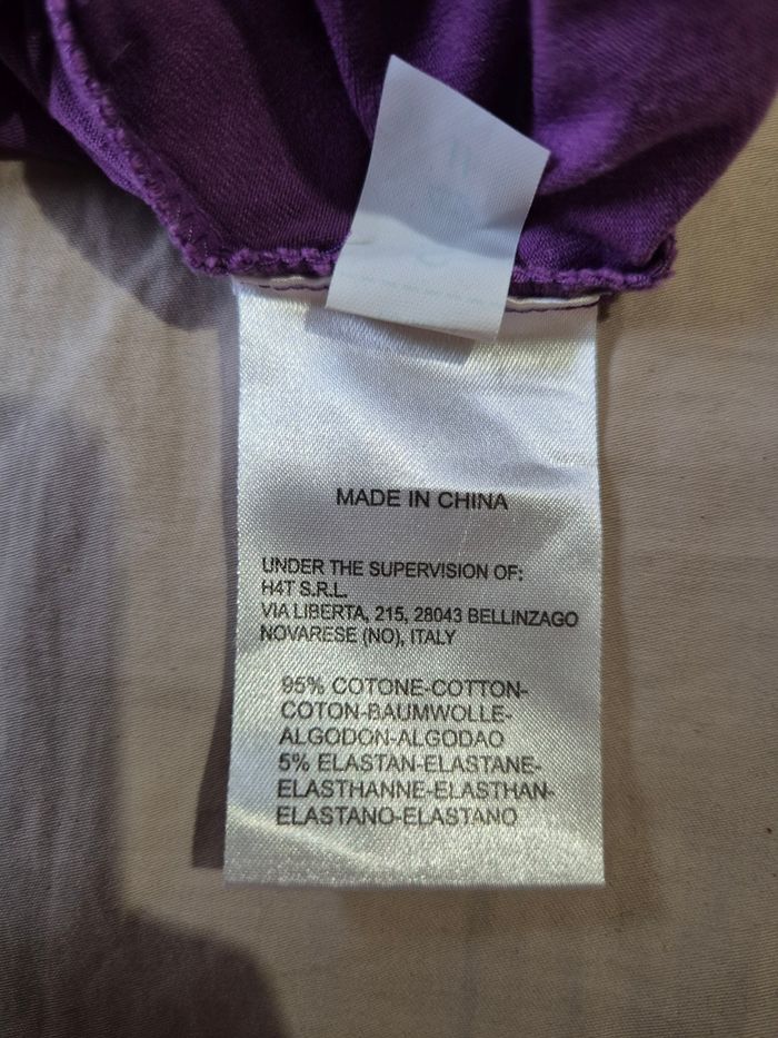Tee-shirt violet Sergio Tacchini - photo numéro 7